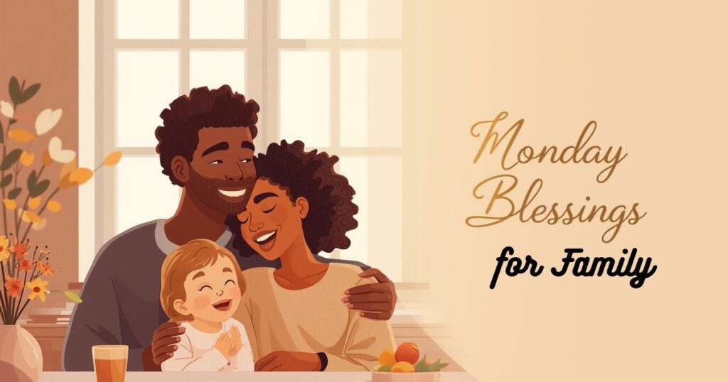 African American Monday Blessings for Family