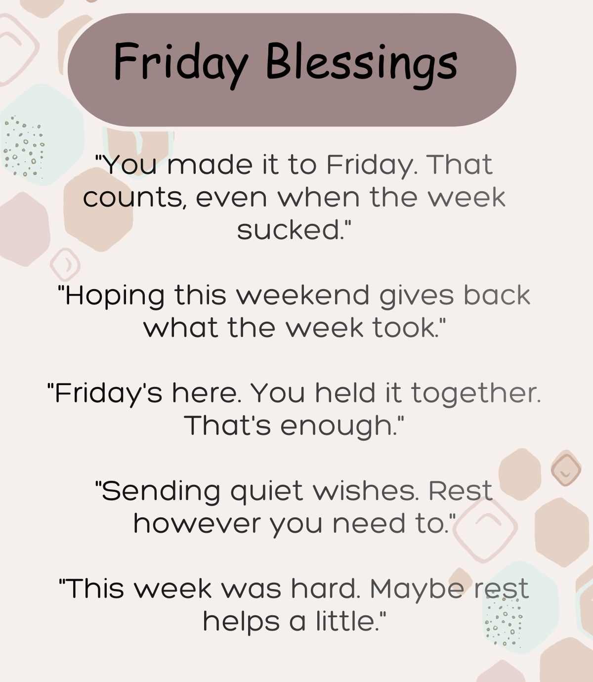 Friday Blessings: How to Send Weekend Wishes