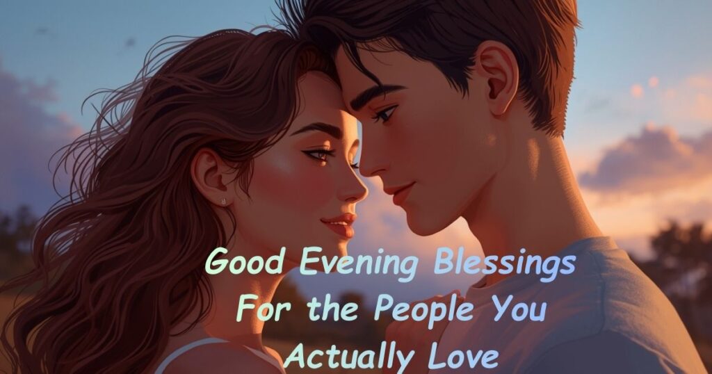 Good Evening Blessings For the People You Actually Love