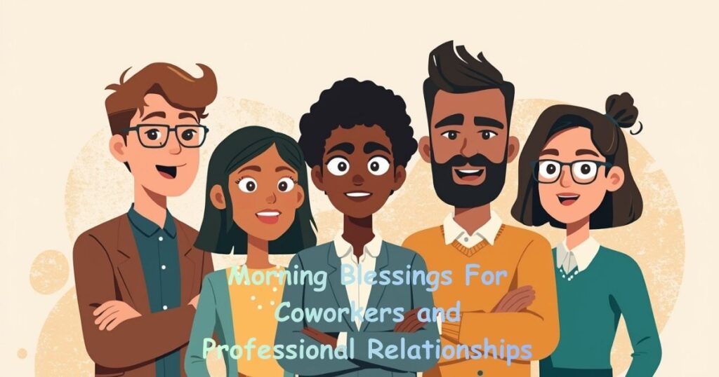 Good Morning Blessings For Coworkers and Professional Relationships