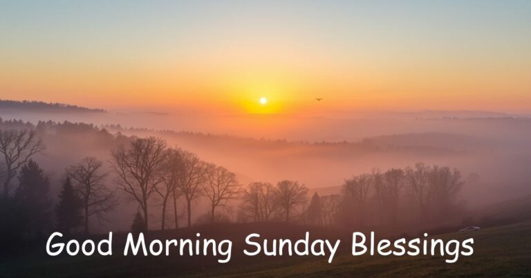 Good Morning Sunday Blessings That Actually Feel Personal and Real