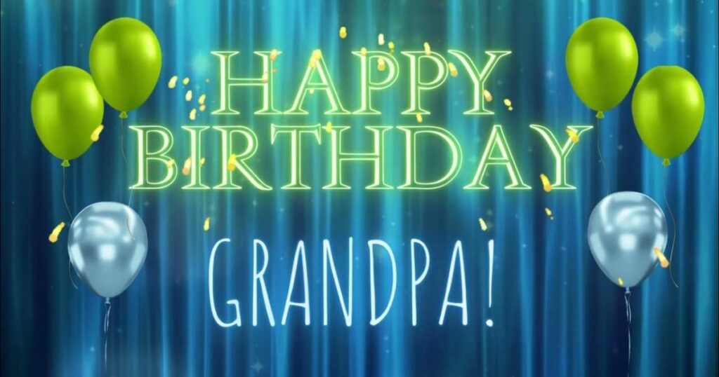 Irish Birthday Blessings For Grandpa