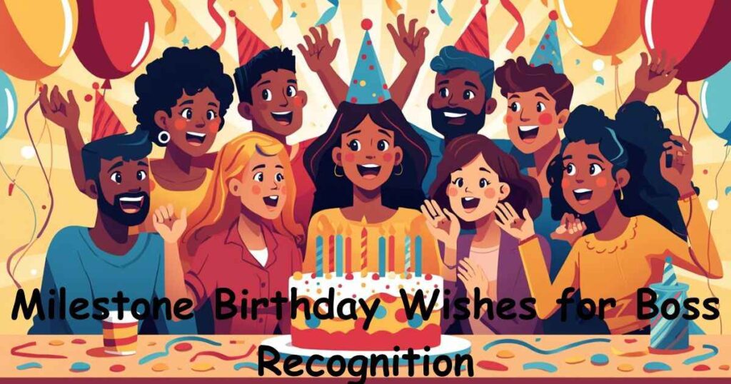 Milestone Birthday Wishes for Boss Recognition