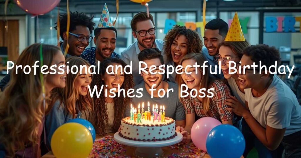 Professional and Respectful Birthday Wishes for Boss