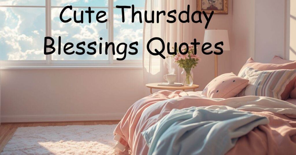 Cute Thursday Blessings Quotes— Warm, Light, and Easy to Send