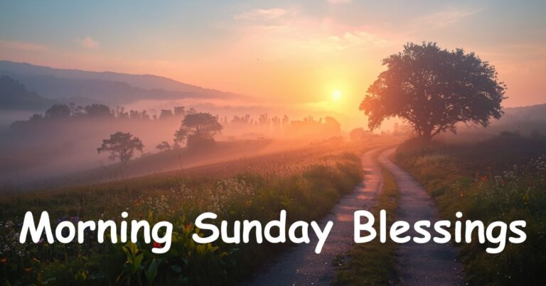60+ Morning Sunday Blessings: Words That Actually Mean Something