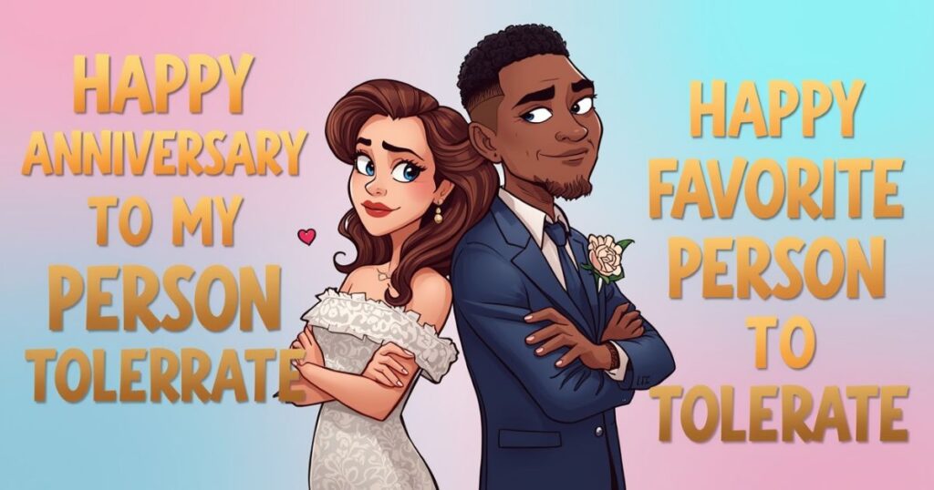 Sarcastic Anniversary Quotes 