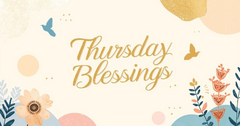Thursday Blessings Quotes: Every Mood, Every Moment, Every Person