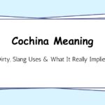 Cochina Meaning: Dirty, Slang Uses & What It Really Implies