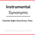 Another Word for Instrumental: Find the Right Word Every Time