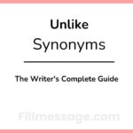 Another Word for Unlike: The Writer's Complete Guide