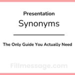 41 Another Word for Presentation: The Only Guide You Actually Need