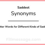 Another Word for Saddest: Better Words for Different Kinds of Sadness
